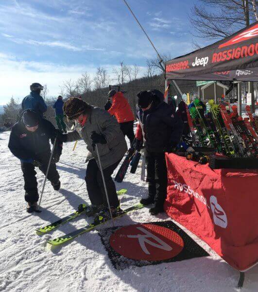 South Face Village Ski Demo – February 10, 2018