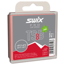 Swix TS8 Wax Black, -4°C/+4°C, 40g at The Boot Pro in Ludlow, Vermont