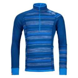 Ortovox Men's 210 Supersoft Zip Neck Top 2022 at The Boot Pro in Ludlow, Vermont