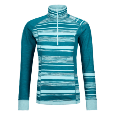 Ortovox Women's 210 Supersoft Zip Neck Top 2022 at The Boot Pro in Ludlow, Vermont