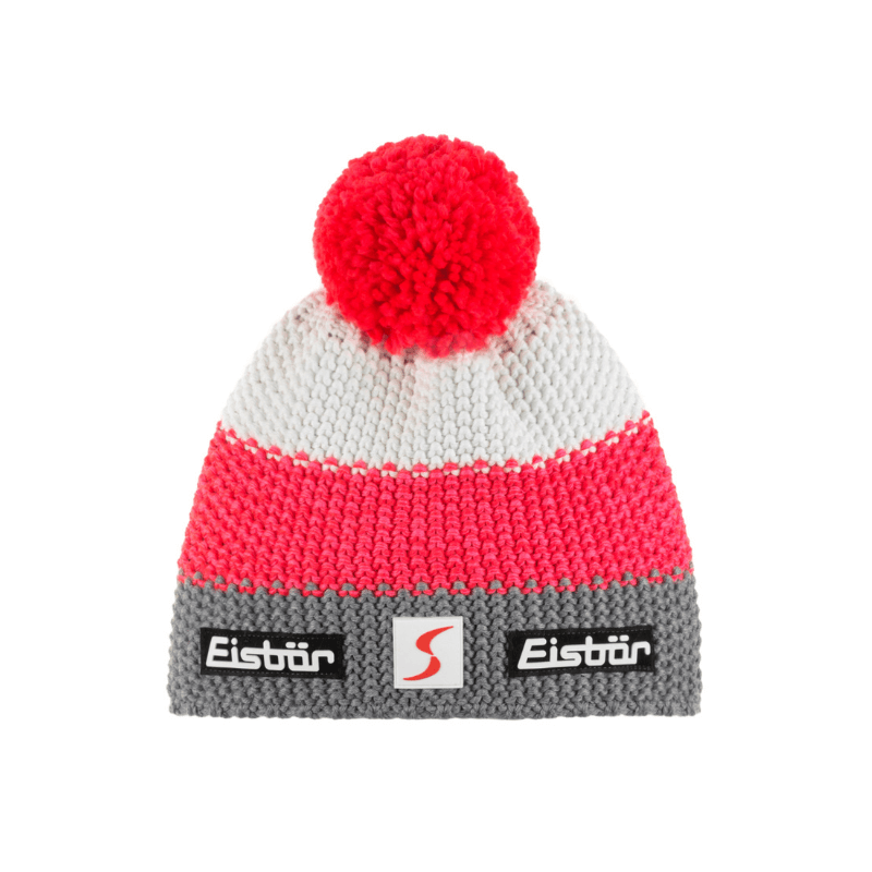 NEW EISBAR HURRY POMPON MU SP Austrian Merino Wool Winter Sports Ski Hat 