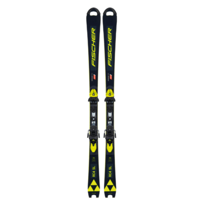 Fischer RC4 Worldcup SL JR MO-P Race Skis 2023 at The Boot Pro in Ludlow, Vermont