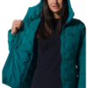 Mountain Hardwear Women's Stretchdown Hoody 2023 at The Boot Pro in Ludlow, Vermont 2