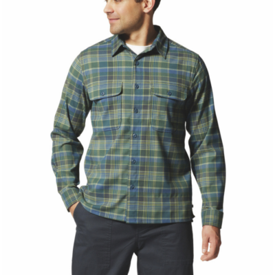 Mountain Hardwear Men's Voyager One Long Sleeve Shirt 2023 at The Boot Pro in Ludlow, Vermont