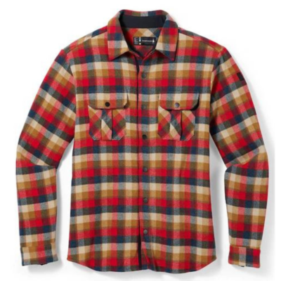 Smartwool Men's Anchor Line Shirt Jacket 2023 at The Boot Pro in Ludlow, Vermont 1