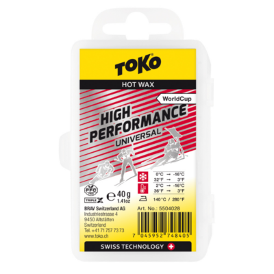 Toko World Cup High Performance Wax Universal (40g) at The Boot Pro in Ludlow, Vermont