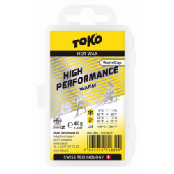 Toko World Cup High Performance Wax Warm (40g) at The Boot Pro in Ludlow, Vermont