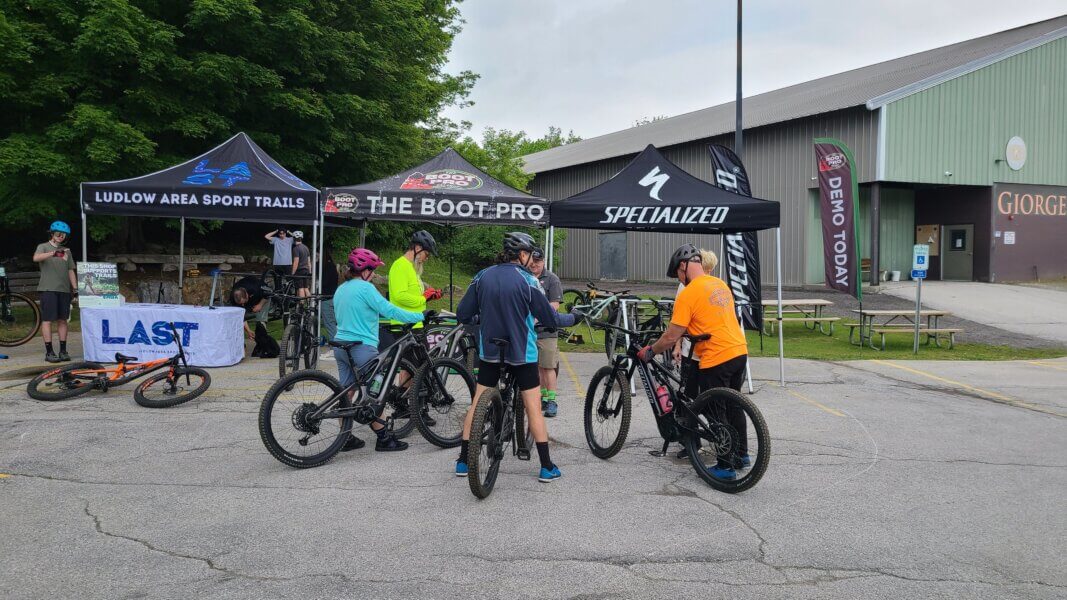 Pine Hill Specialized E-Bike Demo at The Boot Pro in Ludlow, Vermont